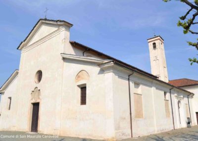 Chiesa plebana prospettiva - Fotogallery - San Maurizio Canavese - SMART