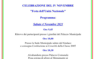 Si celebra il 4 Novembre