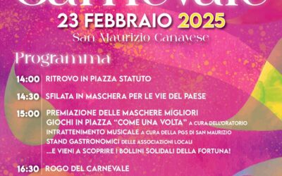 È tutto pronto per il Carnevale