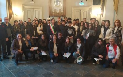 I coscritti 2007 in municipio