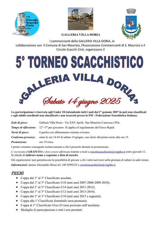 torneo di scacchi