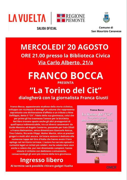 vuelta, libro Bocca