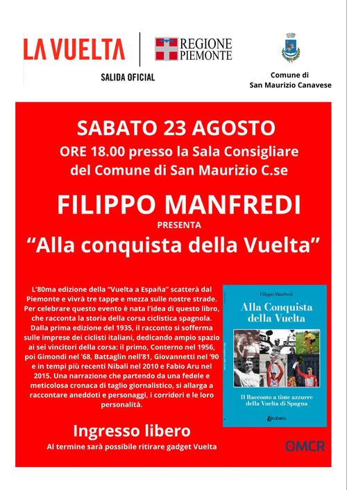 vuelta, libro Manfredi